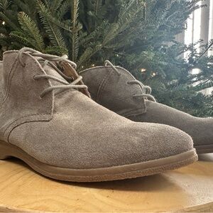 Franco Sarto Women's Ankle Boots - Taupe Suede